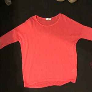 Hot pink light sweater